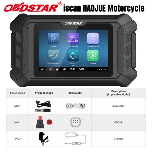 Obdstar iscan per haojue moto - obdstar,