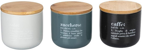Set barattoli sale - set, zucchero