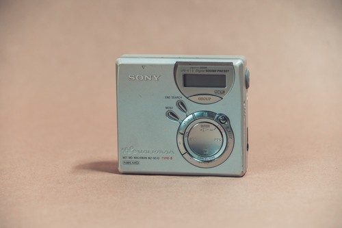 Minidisco portatile vintage