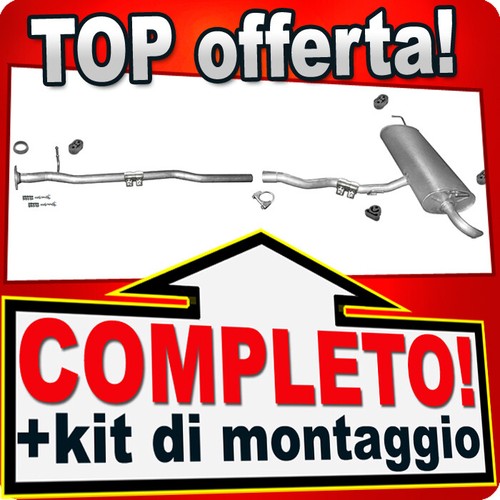 Scarico completo per nissan - completo,