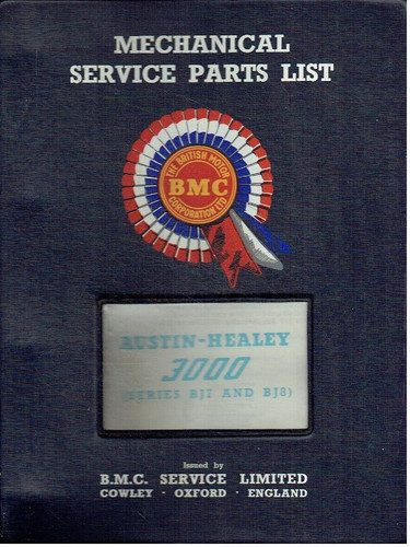 Austin healey 3000 mk2 bj7 - bj7, mk3