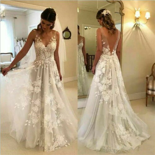 Abiti sposa vintage scollo - da,