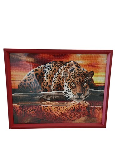 Quadro mosaico leopardato - , —