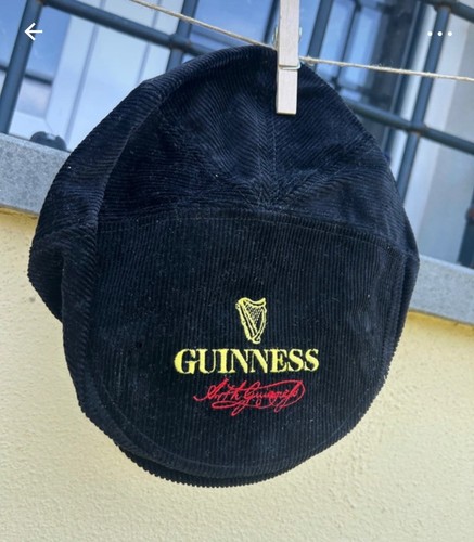 Vintage guinness corduroy flat - guinness,