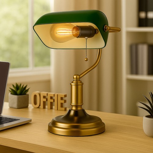 Lampada scrivania banchieri - lampada,