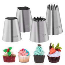 Set 4 Pezzi Punte per Torte