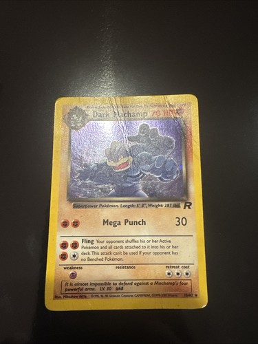 Pokémon dark machamp holo - machamp,