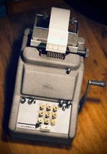 Totalia Lagomarsino, calcolatrice meccanica/addizionatrice italiana revisionata