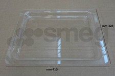 Bacinella in vetro per forno 328x410mm 770370629 ricambio originale Smeg