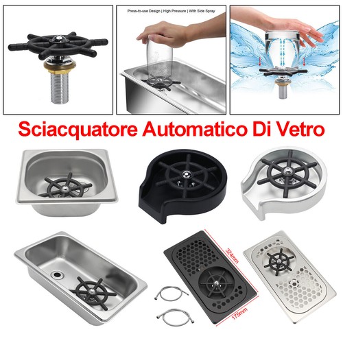 Sciacquatore vetro - sciacquatore, di