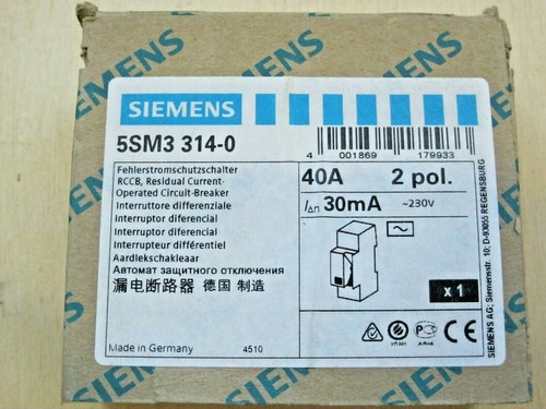 Siemens 5sm3314 - siemens, 5sm3314-0
