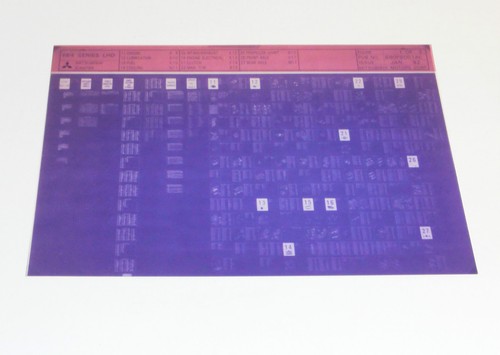 Microfiche catalogo ricambi - microfiche,