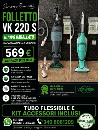Vorwerk folletto vk220 - vk220, s