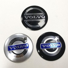 4 pezzi adesivo coprimozzo ruota 65 mm 56 mm per Volvo pneumatico coprimozzo centrale adesivo