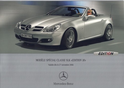 Catalogue brochure mercedes - brochure,