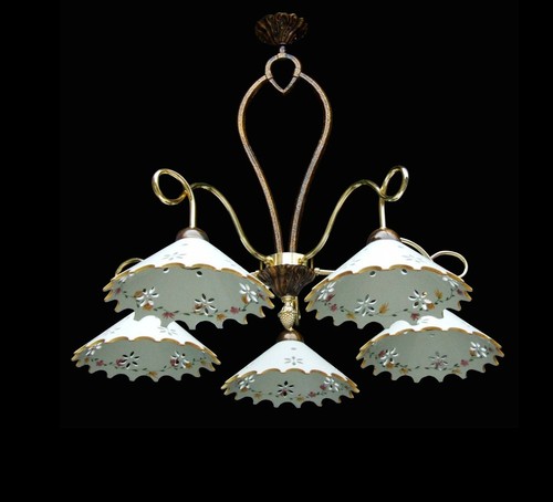 Lampadario rustico ferro - lampadario,
