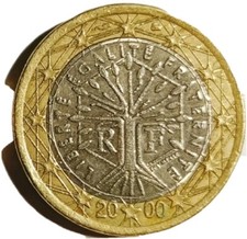 France 2000 euro coin rare - coin,