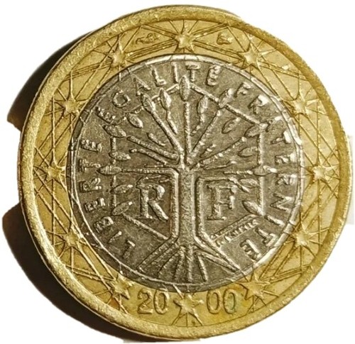 Moneta euro francia 2000 - da,