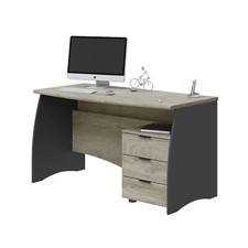 Scrivania con 3 cassetti desk