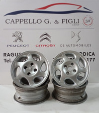 Cerchi in Lega PEUGEOT 206 (dal 09/1998 al 06/2009) Misure 6J x 15 6 Razze