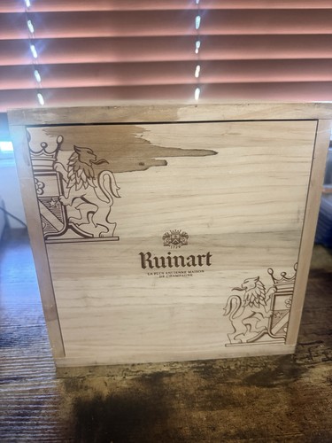 Ruinart champagne cellar case - ruinart,
