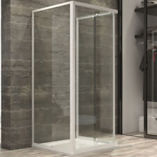 Ogomondo Box Cabina Doccia Corner 3 Lati Cristallo Temprato Trasparente 70x90x70