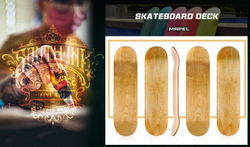 Skateboard deck blank x - deck,