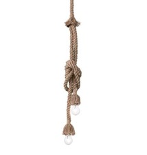 Lampadario corda canapa - corda,