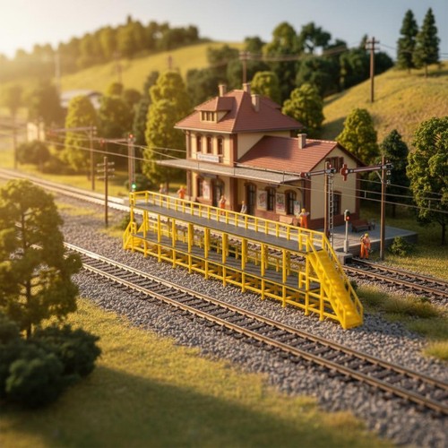 Scala ferroviaria livelli - scala, a