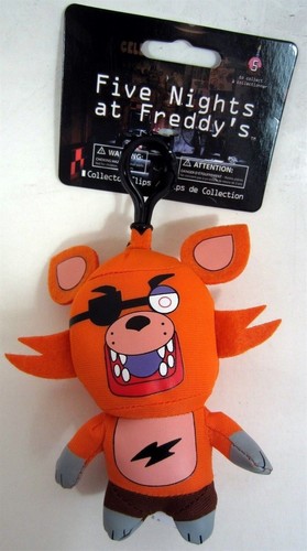 Portachiavi clip peluche - , five