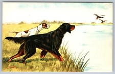 Artist Signed Norfini Hunting