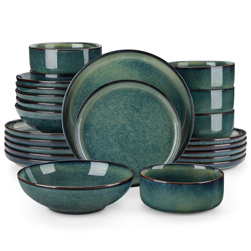 Set piatti verde - , servizio