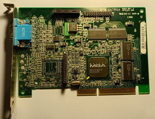 Scheda video agp matrox - video,