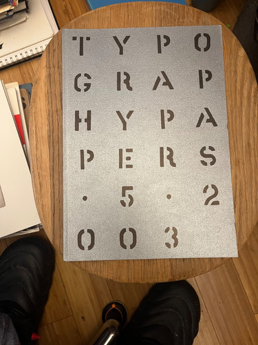 Typography papers hyphen - 5,
