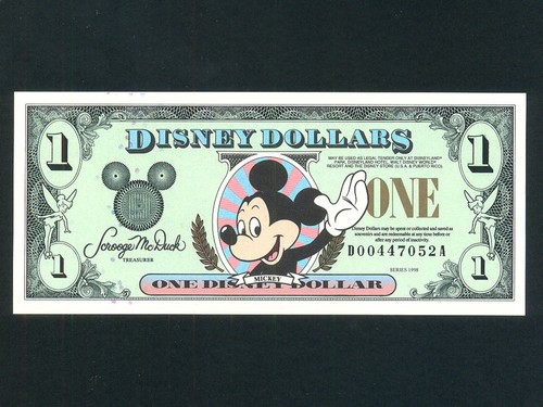 Usa serie disney 1998 - disney,, $