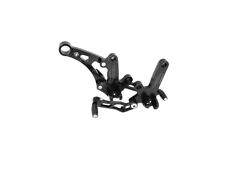 Pedane Regolabili Nero-sero Ducabike Per Ducati Diavel Diesel 2010 > 2018