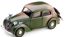 1:43 Brumm Fiat 1100 (508C.) Forze Armate 1937 - R034 Auto Diecast Modellino