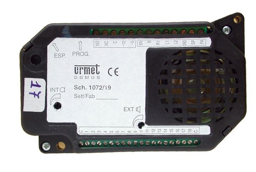 Urmet 1072 19a - urmet, posto