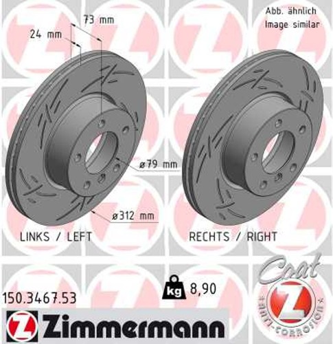 Dischi freno zimmermann - 2,