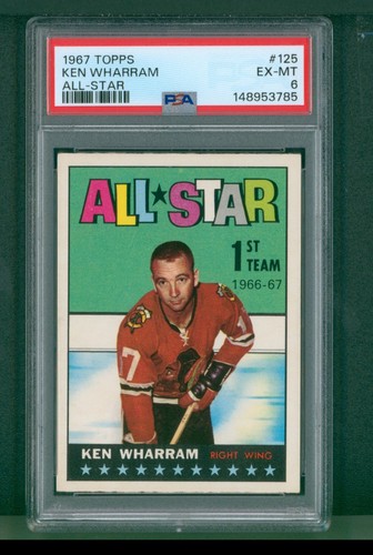 Carta topps hockey 1967 - topps,