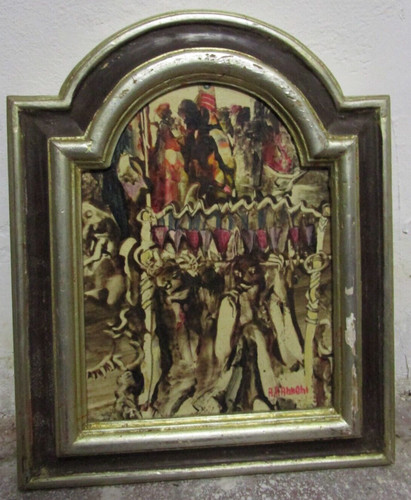 Particolare tavola - tavola, di