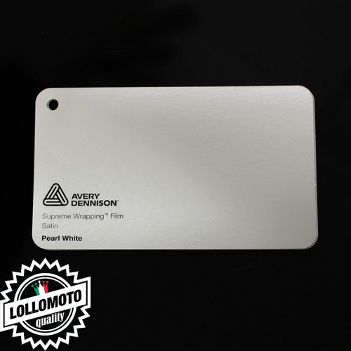 Pearl white satin pellicola - pearl,