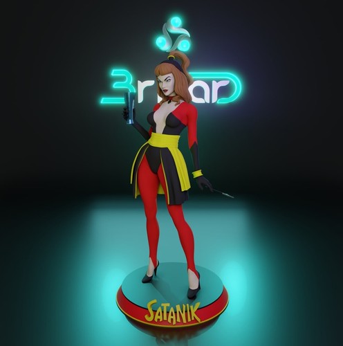 Fan art action - fan, 3d