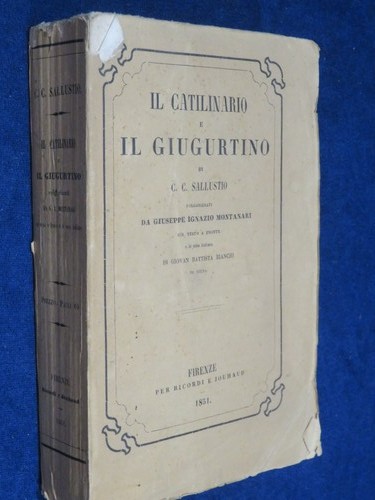 Catilinario il giugurtino - il,