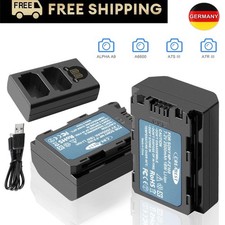 2x NP-FZ100 batteria + doppio