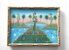 Art naïf Haïtien - Scène