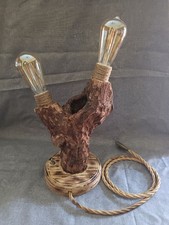Lampada artigianale legno - artigianale, di