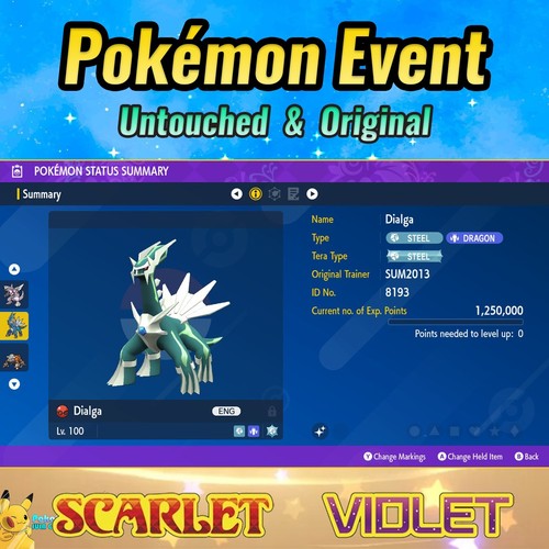 Dialga lucente evento - ✨dialga,