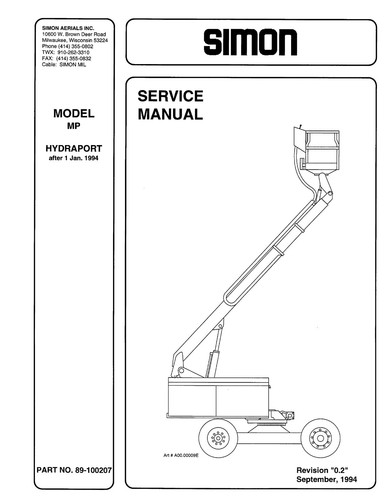Manuale servizio - manuale, di