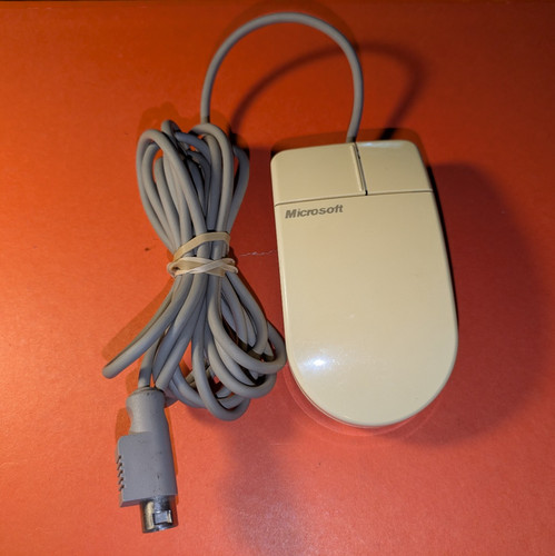 Mouse vintage microsoft - microsoft, serial